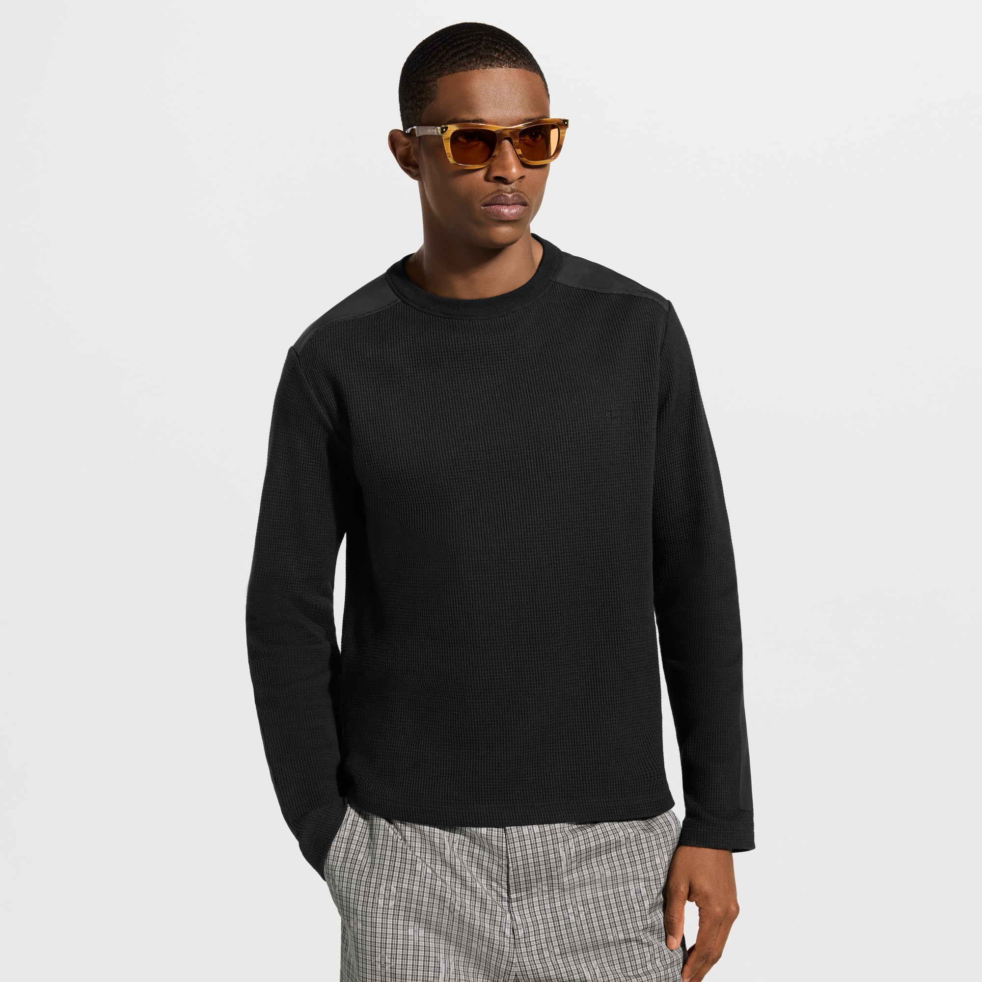 Waffle Long-Sleeved Outdoor T-Shirt - New In Men | LOUIS VUITTON